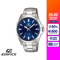 CASIO นาฬิกาข้อมือผู้ชาย EDIFICE รุ่น EFV-100D-2AVUDF วัสดุสเตนเลสสตีล สีน้ำเงิน