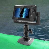 บอลล์เมาต์หมุนได้360องศาเรือคายัคฐานภูเขาเหยื่อล่อปลาอิเล็กทรอนิกส์ Fishfinder แผ่นจีพีเอสหมุนรองรับ GPSMAP