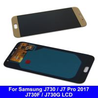 ℗﹊∈ Super Amoled For Samsung Galaxy J7 Pro 2017 J730 LCD Display Touch Screen Digitizer J730F J730FN/DS LCD Replacement Parts