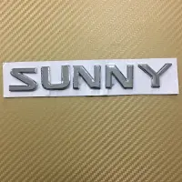 โลโก้* SUNNY ติดฝาท้าย NISSAN ขนาด 2.3x16 cm ราคาต่อชิ้น