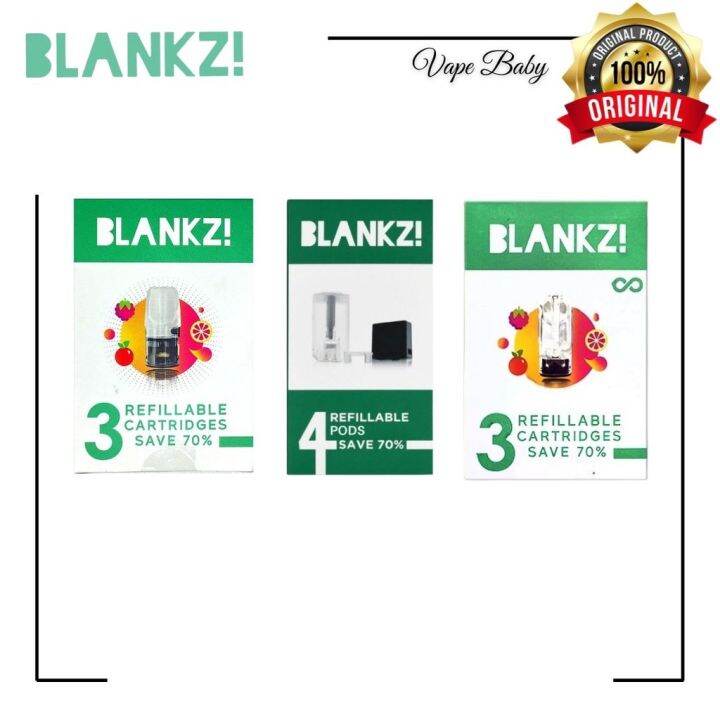 Blankz Refillable Pods (For RELX Classic / RELX Infinity / JUUL Pods