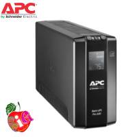 APC BR650MI (650VA/390WATT) Tower, 230V, 6x IEC C13 outlets, AVR, LCD, User Replaceable Battery 3 ปี(Onsite Service)