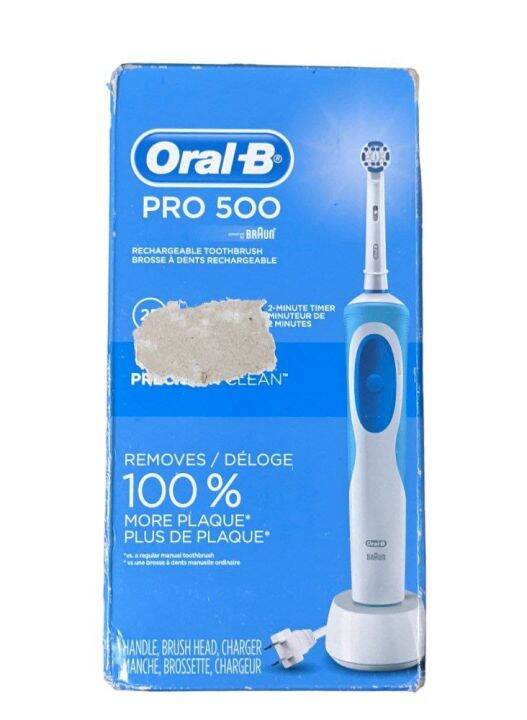 Oral-B Pro 500 Precision Clean Rechargeable Toothbrush | Lazada PH