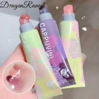 DragonRanee ลิปทาปากคริสตัลสีเจลลี่ชุ่มชื้นแสงน้ำลิปกลอสความชุ่มชื้นสำหรับปากลิปเคลือบริมฝีปากอวบ Riasan Korea เซ็กซี่