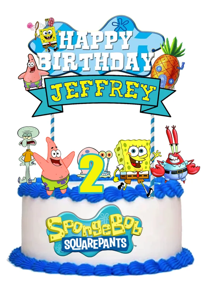 Spongebob 25 cake | 25th birthday cakes, 25th birthday parties, 25th  birthday