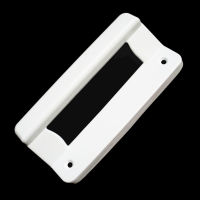 White Zinc Alloy Plastic Steel Sliding Door Knob Glass Window Furniture Handle Cabinet Pull Household Hardware Part