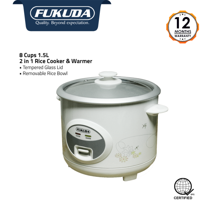Fukuda FRC15 8 Cup Rice Cooker Lazada PH