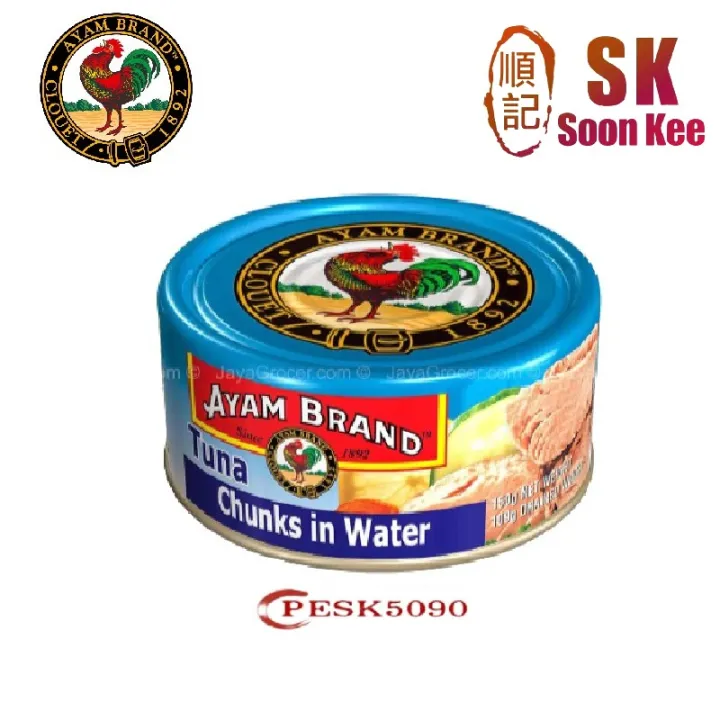 Ayam Brand Tuna Chunks In Water 150g Lazada