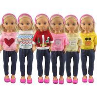 Fashion top Cute sweater suit Clothes Fit With 42cm FAMOSA Nancy Doll (Doll and shoes are not included) Doll Accessories