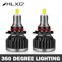 HLXG lampada led moto car headlight h1 canbus bulb led h7 360 CSP 20000LM 60W led Lights H8 H9 H11 9005 9006 HB3 HB4 fog lamp