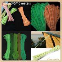 YINSH 3/5/10 Meters ร้อน สายพาราคอร์ด 7Strands 550LB เชือกเรืองแสง เชือกเส้นเล็ก Camp Glow Paracords พาราคอร์ดเอาชีวิตรอด