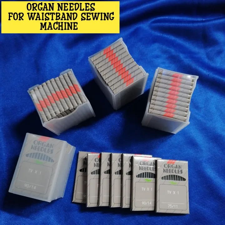 NEEDLES TVX1 11, 14 FOR WAISTBAND INDUSTRIAL SEWING MACHINE Lazada PH
