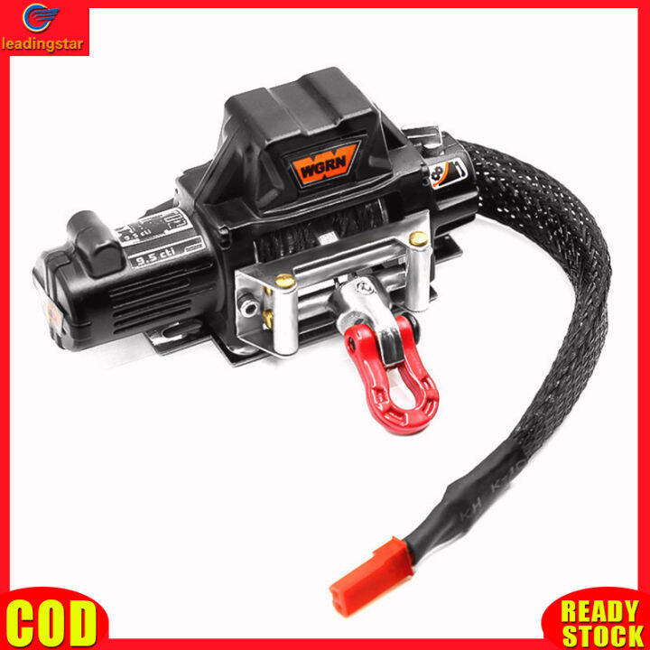 leadingstar-rc-อุปกรณ์รถ-rc-กว้านไฟฟ้าเครื่องกว้านโลหะอัปเกรดใช้ได้กับ-scx-10-90046-d90-traxxas-trx4-redcat