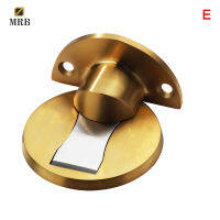 Suction Door Stops Invisible Anti-collision Punch Stainless Steel Magnetic Home Door Stopper