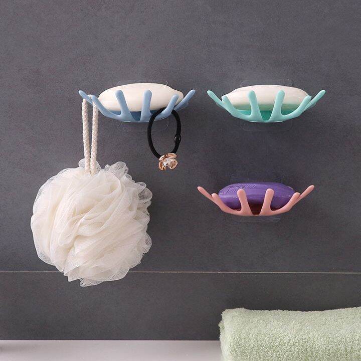 soap-holder-bathroom-shower-dish-plates-storage-box-with-drain-wall-mounted-self-adhesive-rack-soap-dishes-for-wall-shower