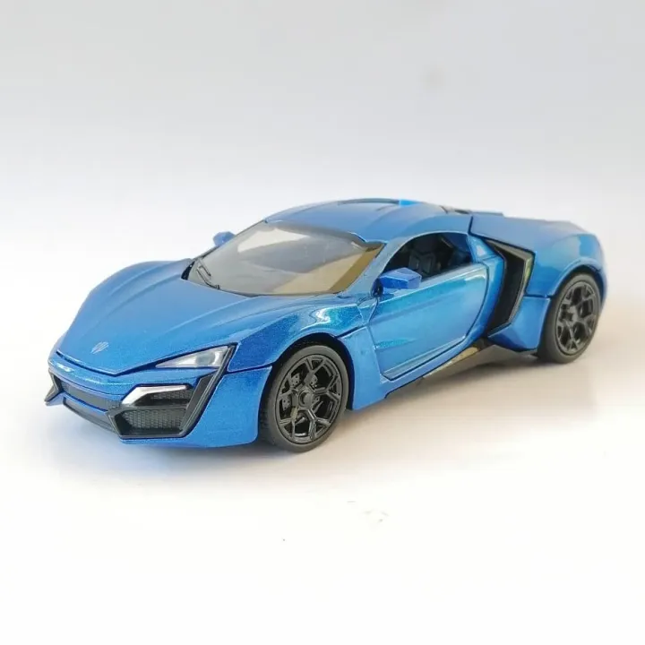 รถโมเดลเหล็ก Lykan Hypersport Fast And Furious Scale 132 Th 7511