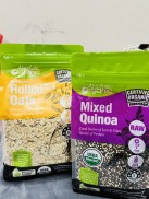 Absolute Organic Quinoa diêm mạch 3 màu, yến mạch tươi 100% organic nhập Úc
