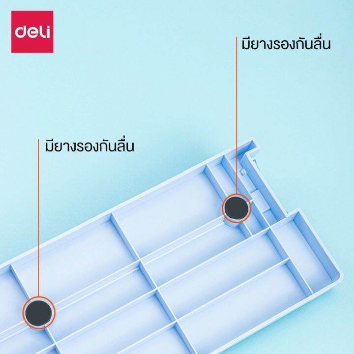 ที่ตัดกระดาษ-เส้นตรง-deli-ตัดง่าย-ตัดตรง-ใครติดปัญหาเรื่องกระดาษเลื่อน-ต้องรุ่นนี้เลย-ล๊อคแน่น-กระดาษไม่ขยับ