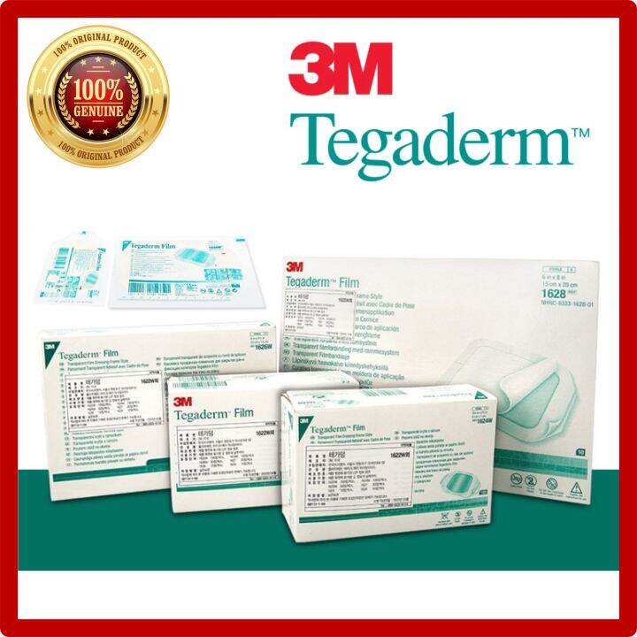 [3M] Tegaderm Transparent Film Dressing / Waterproof Bandage | Lazada