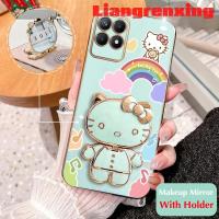 เคส Realme 8i เคสโทรศัพท์ Softcase เคสซิลิโคนไฟฟ้าชุบด้วยไฟฟ้าฝาครอบป้องกันกันกระแทก DDXKT01ดีไซน์ใหม่