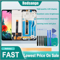 Redsange จอแอลซีดีไอพีเอซแท้สำหรับ LG K50S LMX540HM แผงสัมผัสหน้าจอ LCD หน้าจอดิจิตอลประกอบกับกรอบสำหรับ K50s LG