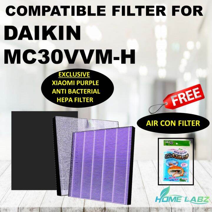 Daikin MC30VVMH / MC30UVM6 Air Purifier Compatible Filter Homelabz