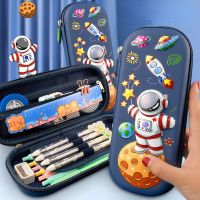 【DT】hot！ Pencil Case Kawaii School Cases Stationery Estuche 3D Space Pen Unicorn Supplies Trousse Scolaire Box