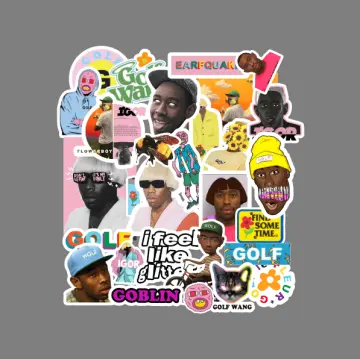 10/30/50PCS Rapper Singer Tyler The Creator Stickers DIY Skateboard Guitar  Laptop Luggage Toy Cool Graffiti Decal Stickers