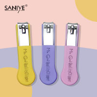 SANIYE stainless steel Nail clippers high quality Portable durable 3 colors Nail tool G087