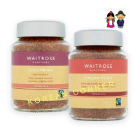 WAITROSE Colombian / Italian Coffee กาแฟสำเร็จรูป โคลัมเบียน อิตาเลียน ชนิดผง จากอังกฤษ