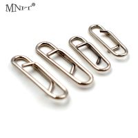 MNFT 50 PCS Fishing Swivels Snaps Stainless Steel Connectors for Quick Connect Fishing Lures Fishing Accessories Accessories