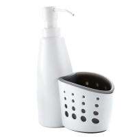 Serenable 2เครื่องจ่ายสบู่เหลวรถเข็นและช่องใส่ฟองน้ำ