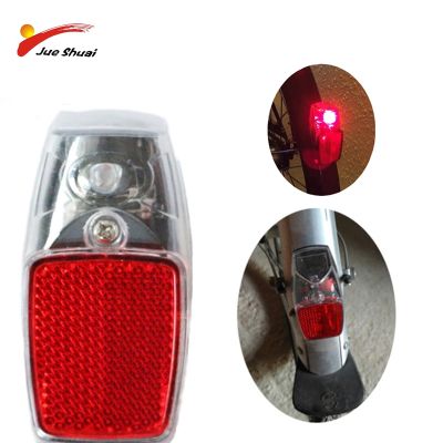 ✣❀๑ Fender Bike Light Battery MTB Bicycle Light Mudguard Bicycle Rear Taillight Red Safety Bike Warning Lamp Bicycle Accessories