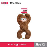 KONG ของเล่นสุนัข Tuggz™ Sloth ตุ๊กตารูปสลอธพร้อมเชือกของเล่นสำหรับสุนัข RTGX1 ไซส์ XL