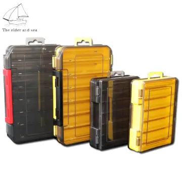 12 Compartments Double Sided Tackle Box, Dual Layer Fishing Lure