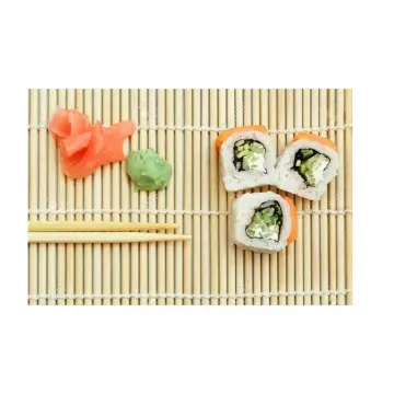 SUSHI MAT BAMBOO 27CM X 27CM (100 Mats)