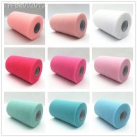 ✖♀ 100Yard 15cm Tulle Roll Organza Fabric Spool Yarn Wedding Party Decoration Baby Shower Tulle for Needlework Sewing Accessories