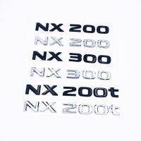 สำหรับ NX200เล็กซัส NX200t NX300 Logo Huruf ตัวนูนติดฝากระโปรงท้ายโมเดลรถยนต์สติ๊กเกอร์ติดแผ่นหลังเพื่อการตกแต่งอัพเกรด