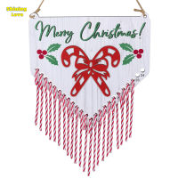 Christmas Countdown Advent Calendar Candy Cane Hanging Sign Christmas Gift For Front Door Decorations