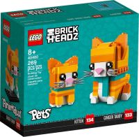 LEGO BrickHeadz Ginger Tabby Cat Set-40480