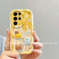 Phone Case เคส Samsung Galaxy S23 S22 S21 FE S23 Ultra + Plus 5G สีตุ๊กตา3D น่ารักมาการองเคสซิลิโคนนิ่มกันกระแทก2023