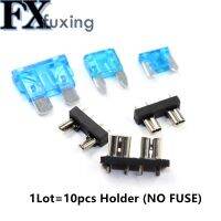 10pcs/Lot Car Fuse Holder PCB Board Medium Mini Blade Auto Automotive Boat 32V For PCB Board Safety Clip Insertion Type Hot New