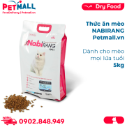 Thức ăn mèo NABIRANG 5kg - Dành cho mèo mọi lứa tuổi Petmall