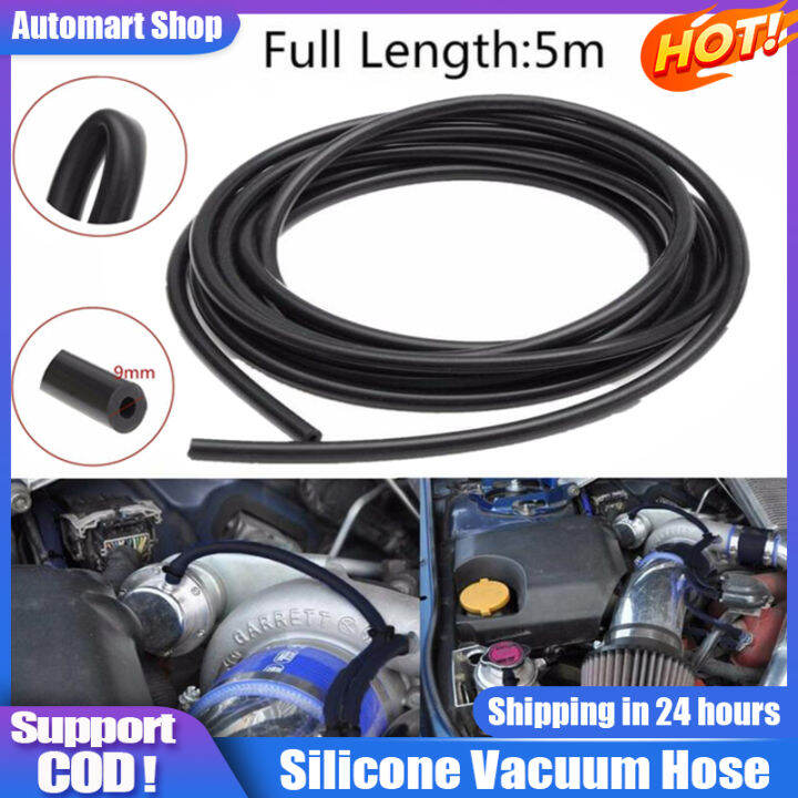 5 Meter Silicone Vacuum Hose 4mm ID 9mm OD Tube High Temperature