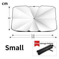 ม่านบังแดดประเภทรถพับได้ร่มกันแดดสำหรับฉนวนกันความร้อนผ้าป้องกันแสงแดดในฤดูร้อนหน้าต่างรถยนต์สำหรับที่บังแดดด้านหน้ารถยนต์