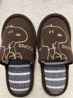 MUJI MUJI Clearance special price for children and adults size 36-38 export daily single Snoopy indoor floor silent bottom slippers