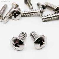 ✼  20/100X M1.2 M1.4 M1.6 M2 M2.6 M3 M3.5 M4M5 304 Stainless Steel Cross Recess Phillips Pan Round Head Flat End Self Tapping Screw