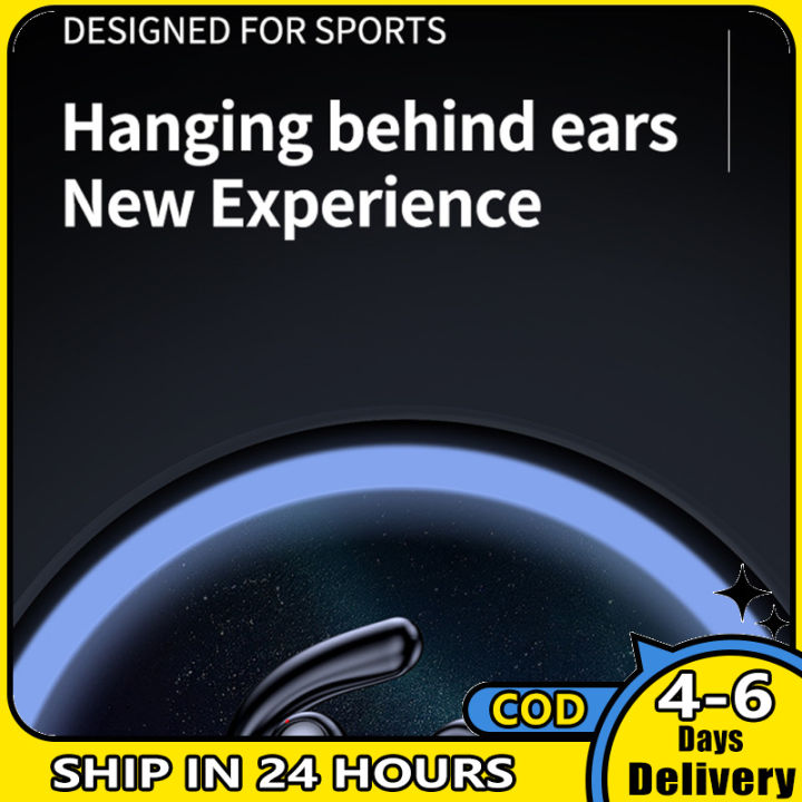 ชุดหูฟังหูฟังเอียบัดไร้สาย-bl35พร้อมเคสชาร์จจอแสดงพลังงานหูฟังได้ยินผ่านกระดูกสำหรับยิมกีฬาทำงาน