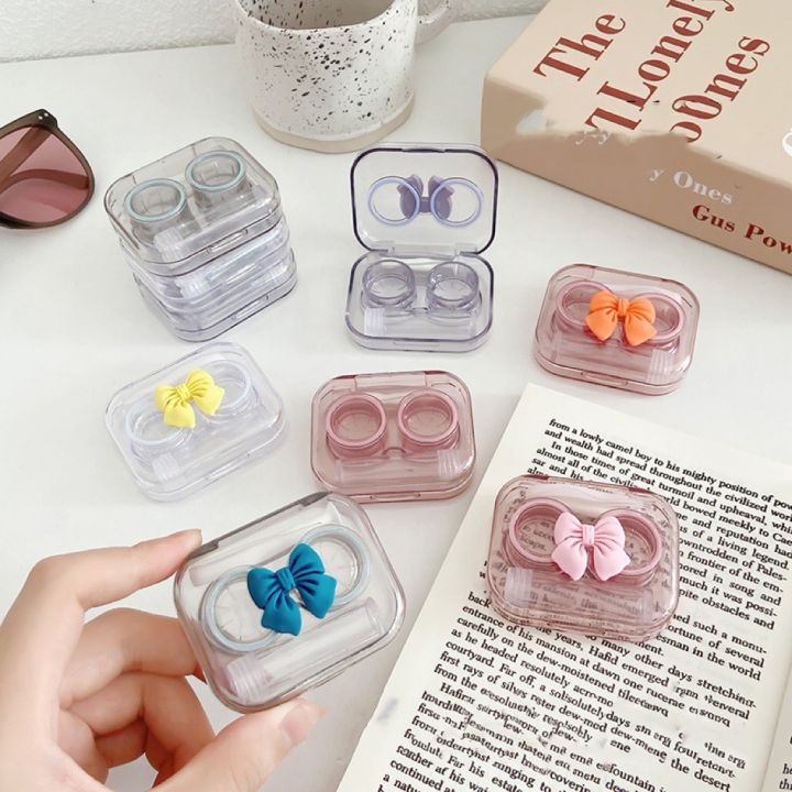 visible-clear-contact-lens-case-glasses-case-bow-contact-lens-case-transparent-contact-lens-case-contact-lens-cases