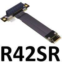 【Deal】 Riser PCIe X4 3.0 PCI-E เพื่อ M.2 NGFF NVMe M สาย2280ไรเซอร์การ์ดคีย์ M2 Key-M PCI-Express สายไฟต่อ32G /Bps